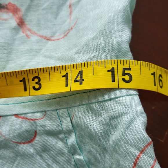 Ann Taylor Linen Fit & Flare Floral Dress Size 8 - Picture 12 of 14